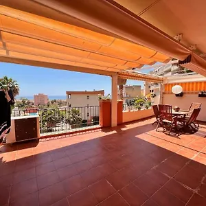 Costa Malaga Muy Acogedor Con Vistas Al Mar Terraza Gigante Verano E Invierno Parking , Benalmádena España